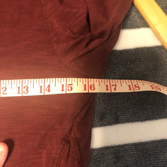 41 Hawthorn Stitchfix Women's Henley Collared 3/4 Sleeve V-Neck Solid Small - Picture 7 of 8